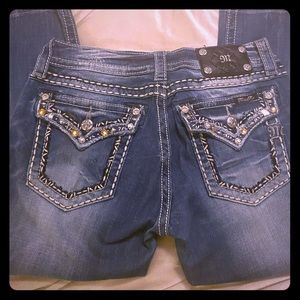Miss Me capris in excellent condition